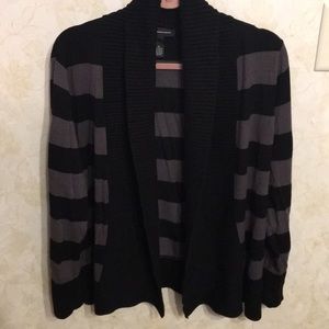 Striped INC cardigan